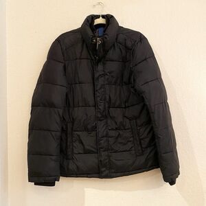 Andrew Marc Full Zip Puffer Quilted Coat Size S Pockets Snap